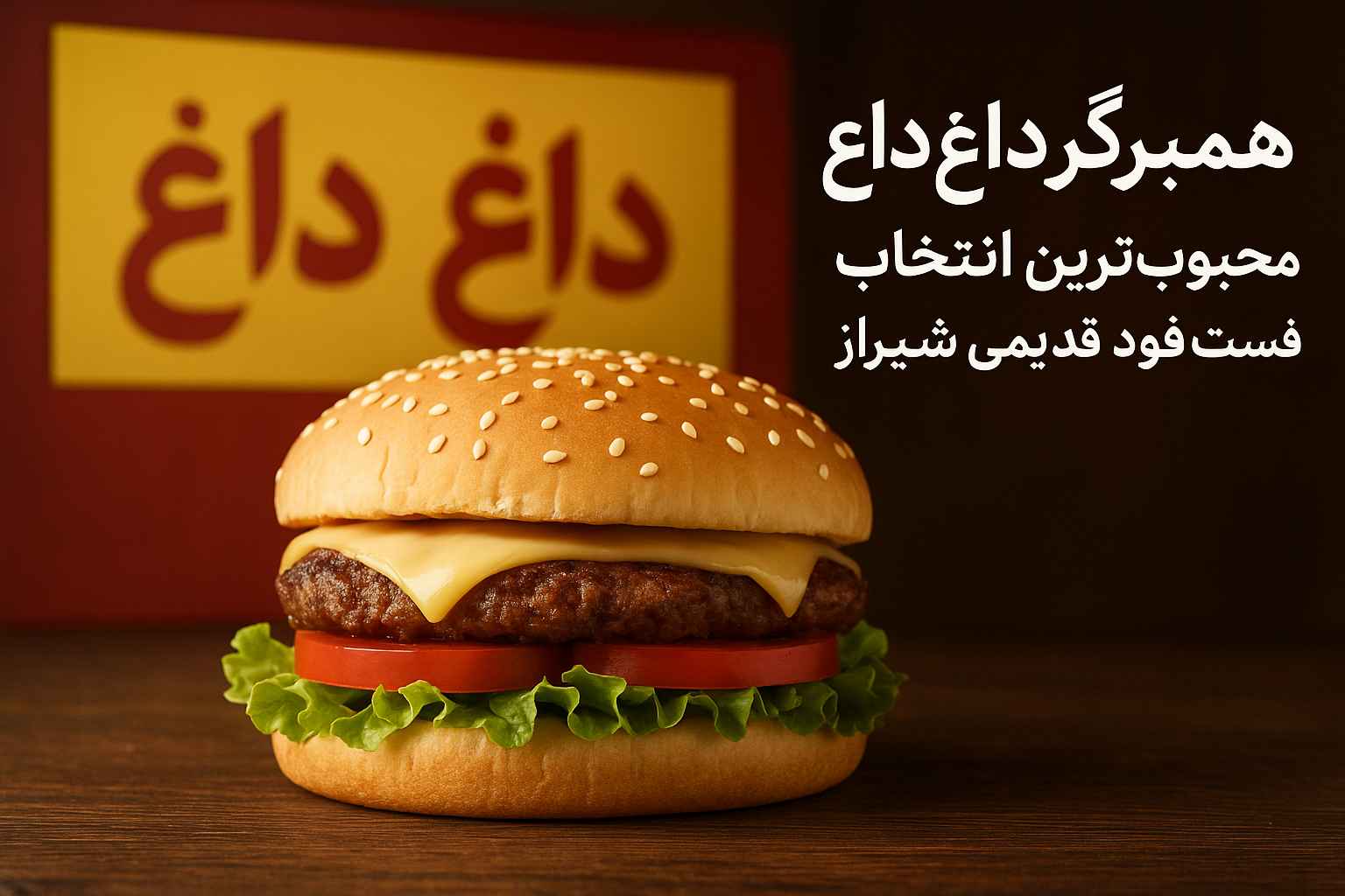 همبرگر داغ داغ