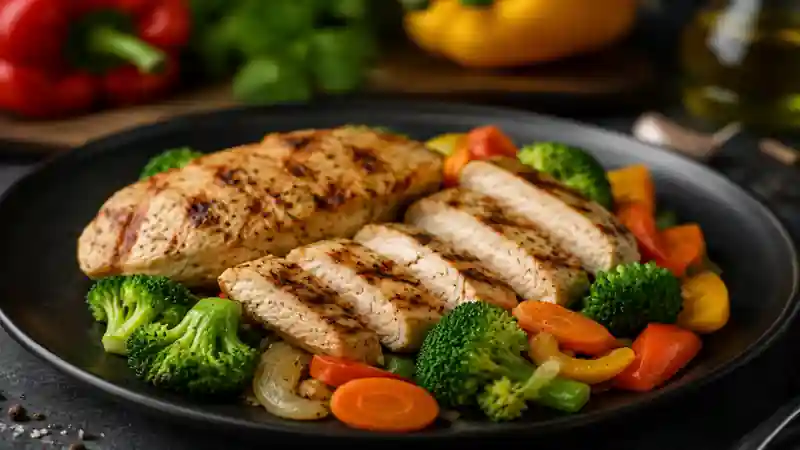 خوراک فیله مرغ رژیمی در شیراز