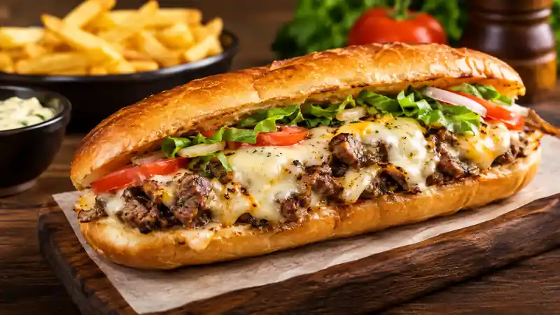 ساندویچ کباب پنیری در شیراز